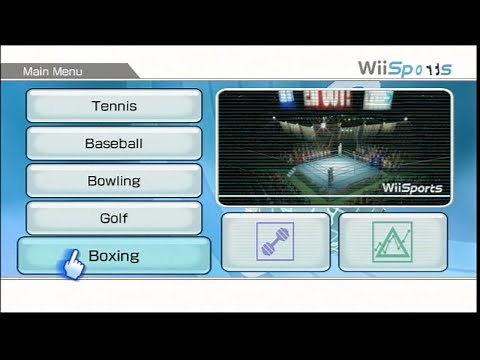 Wii Sports - All 5 Sports! Bowling, Boxing, Baseball, Tennis, Golf