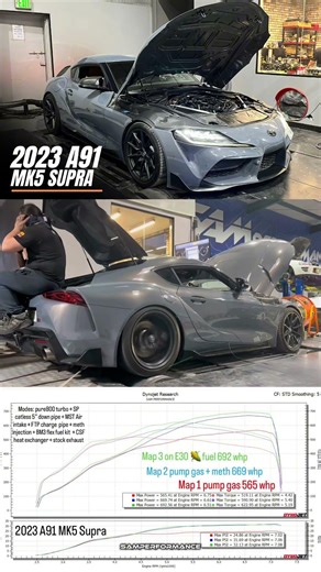 2023 A91 MK5 Supra🚀 | SAM PERFORMANCE DUBAI #samperformance #mst #mk5supra