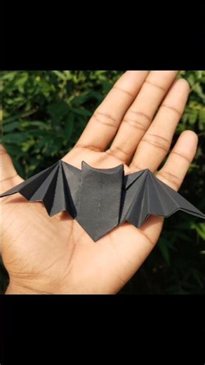 Easy Origami Bat tutorial 🥹😊