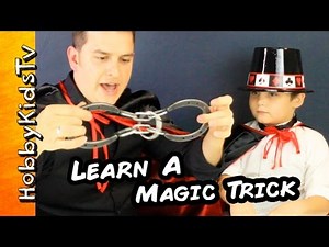 Horseshoe Trick! HobbyGuy Teaches Us, HobbyKidsTV