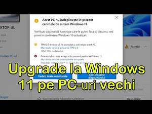 Upgrade Windows 11 on old computers