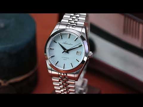 Sand dial mechanical watch Unboxing . ADDIESDIVE Blue AD2059