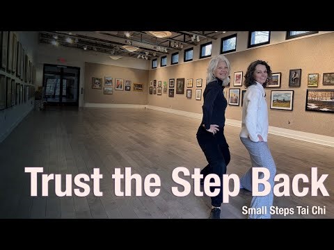 The Strange Power of Moving Back -- Step Back & Repulse Monkey | Beginner Tai Chi.