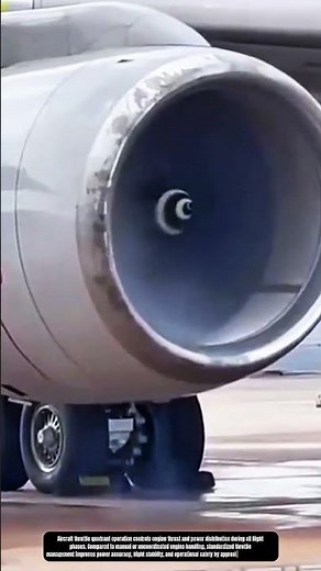 Engine Ground Operation and Thrust System Performance Control