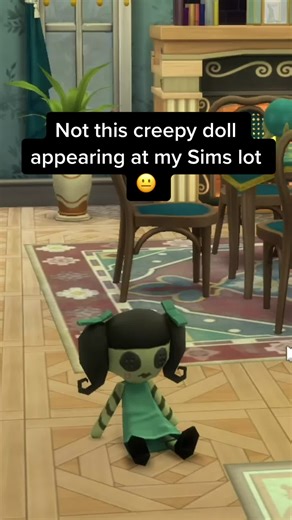 Creepy Doll Encounter in Sims 4 | Spooky Gameplay