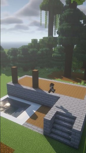 The BEST Way to Build a Mini Wooden House in Minecraft🏠 #shorts