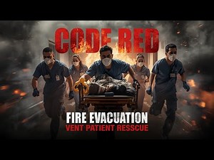 CODE RED | Ventilated Patient Evacuation via Staircase