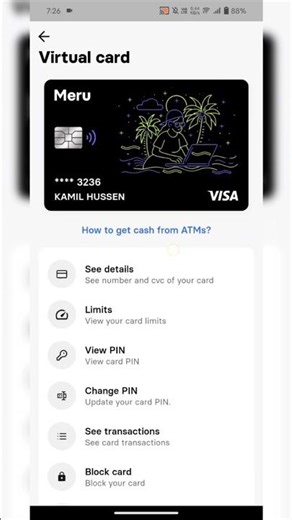 FREE Virtual Debit Card 🔥 #cryptocard #virtualcard