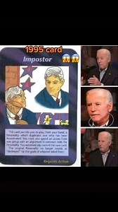 16 reactions | He hasnt been the real guy since before the 2020 e le ct ion. PS That card game from 1995 was right about everything... | Survivalist Daily | Facebook