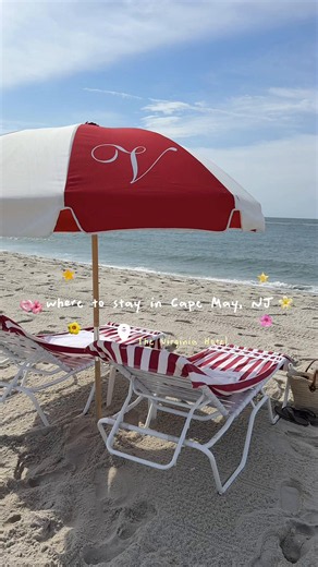if you ever find yourself in Cape May, NJ here’s where i think you should stay 🩵🦞👙🐚🐟📖☕️