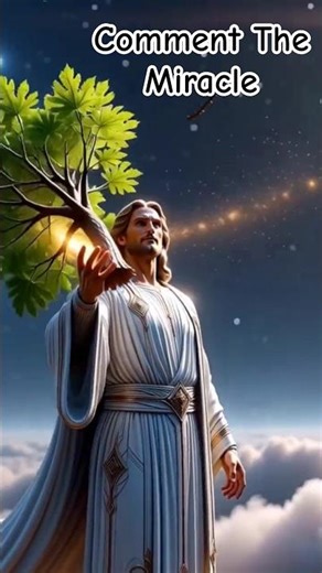 Jesus and the Fig Tree in Space | Divine Power That Heals ✝️⭕