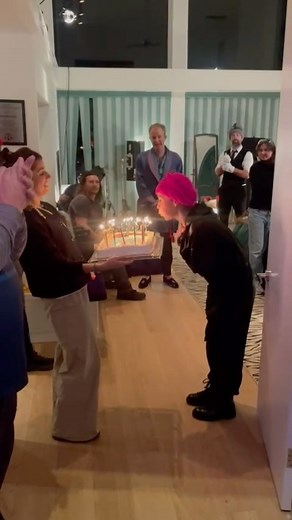 @emilia_clarke on Instagram: "Night shoots but make it birthday shaped ❤️"