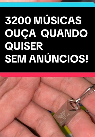 Pen drive com 3200 músicas, top demais!!