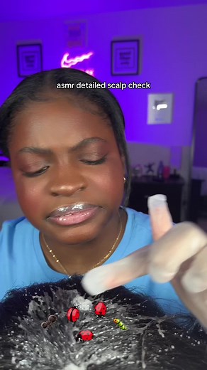 Detailed Scalp Check ASMR | Greasing, Lice Inspection, and More