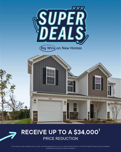 🏡 Now’s the time to make your move at River Ridge Townes in Charlotte, NC!