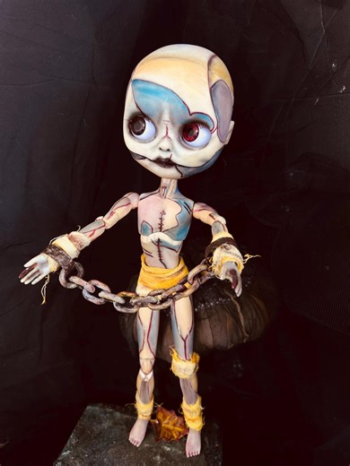 Art Doll Frankenstein - Etsy