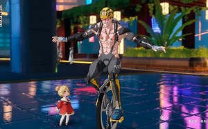 Mi-a和怪叔叔一起锻炼～