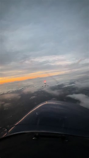 Stunning Formation Flight at Sunset in Florida