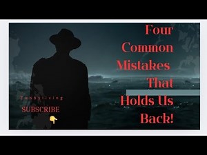 4 Mistakes That Holds You Back In Life ( and How To Break Free)