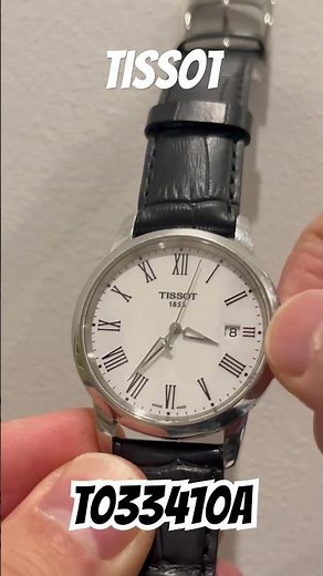 TISSOT T Classic, How to set Day and Time On a Tissot Watch #tissot #classic #watch