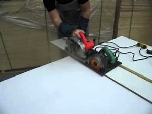 cutting melamine 1