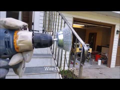 How to Use Wire Wheel Cup Brush - Clean Rust and Polish Metal