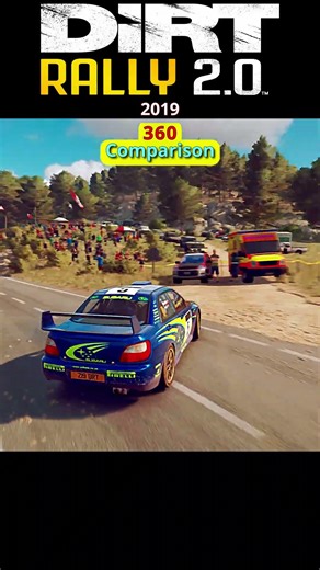 DiRT Rally 2.0 vs WRC Generations - 360 Comparison
