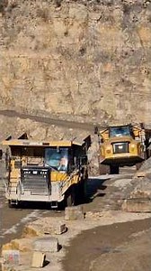 Caterpillar 775G in a German Limestone Quarry
