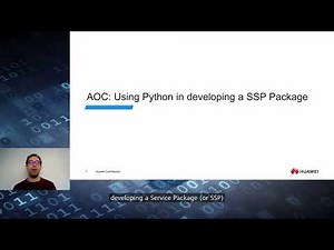 Huawei iMaster NCE's AOC Python Basics and Open APIs