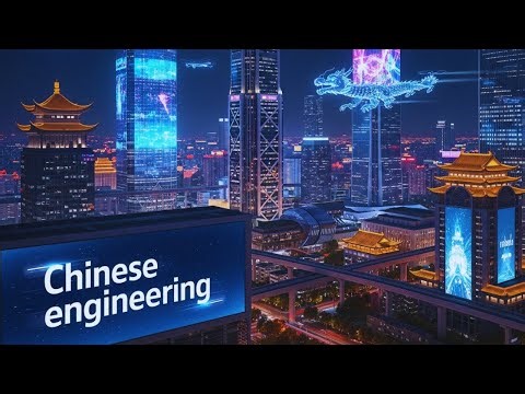 THE MOST INCREDIBLE DETAILS: futuristic Chinese engineering.