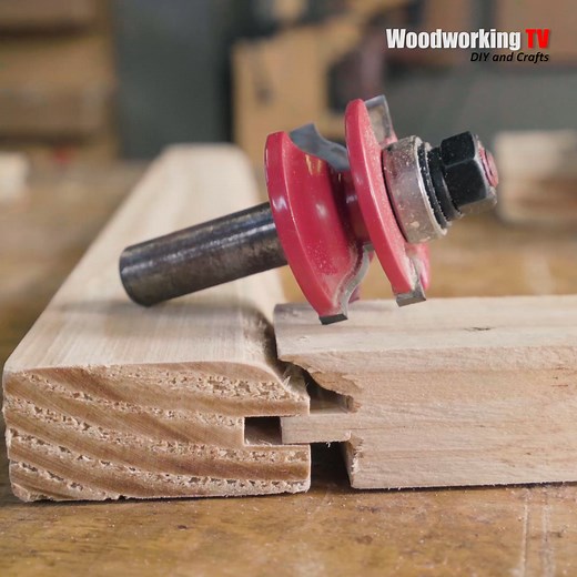 709K views · 5.9K reactions | Cope and Stick Router Bits for Cabinet Doors Technique | Woodworking TV | Facebook
