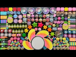 Mixing All My Store Bought Slime !! Satisfying Slime Videos #1019