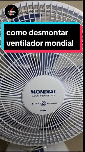 Como Desmontar Ventilador Mondial: Guia Completo