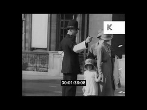 1930s London, Traffic Police, Metropolitan Police, 35mm