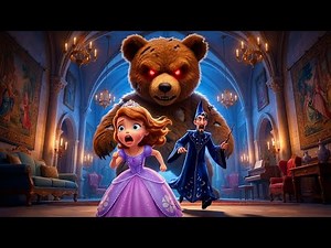 Toys Come Alive! 🧸 Sofia vs The Giant Teddy Bear | Sofia the First Animation
