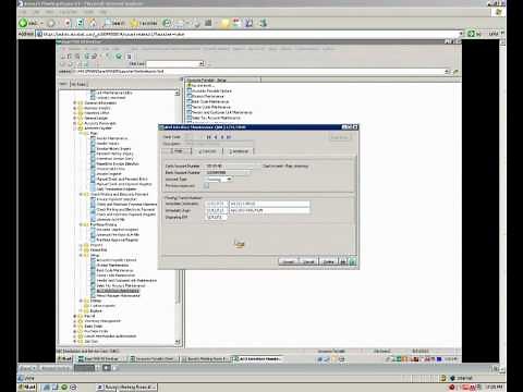 ACH Electronic Payment - Sage ERP MAS 90 and 200 (Now Sage 100 ERP) ver 4.4 Product Update 2