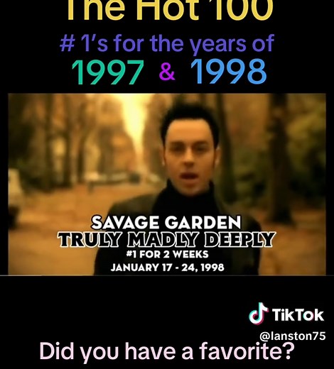 Top Hot 100 Hits from 1997 and 1998