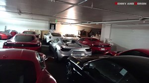 Now THIS is what I call a dream garage! How many Ferraris can you count? :P | Street FX Motorsport & Graphics