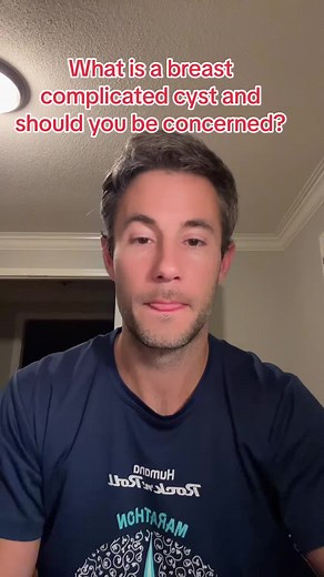 What is a complicated cyst in the breast and should you be concerned? #breastcancerawareness💕 #cyst #mammo