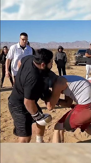 Tiny Tank beats up Bushido Zed!