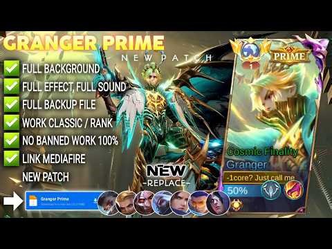 Update Script Skin Granger Prime - Cosmic Finality No Password | Patch Terbaru | Full Effect & Voice
