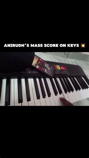 Raga of Revenge 💥🎹 DC Theme #anirudh #bgm #trendingshorts