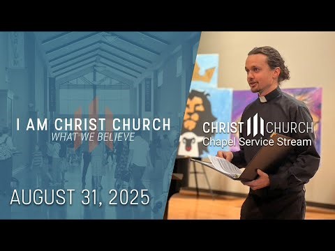August 31, 2025 - Chapel Streamed Service