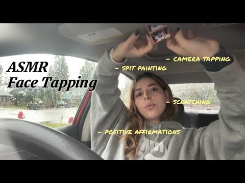 ASMR Face Tapping, Scratching, & Mouth Sounds