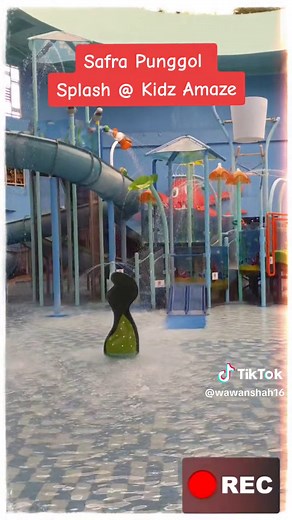 Water Park for kids. #safrapunggol #splash #kidzamaze #fyp #fypシ゚viral