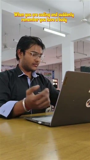 When you are coding and realize you have a human body