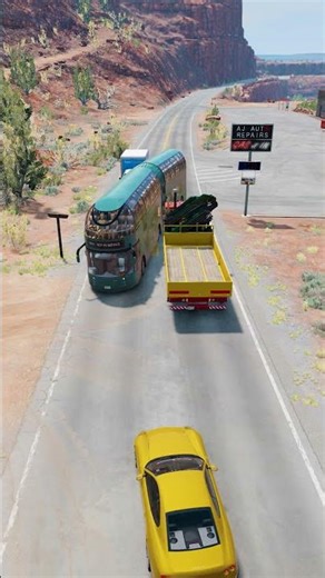 Dangerous Maneuver Ep.249 | Car Crash - BeamNG Drive