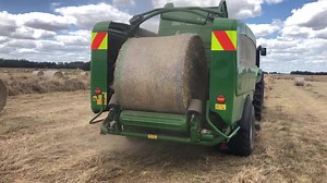 3.2K views · 56 reactions | Demoing the Deutz-Fahr 6205G and McHale Fusion Vario on Friday. Some large hay crops around. This is a brilliant combo with both machines super easy to drive and use. | Power Farming Manawatu Ltd | Facebook