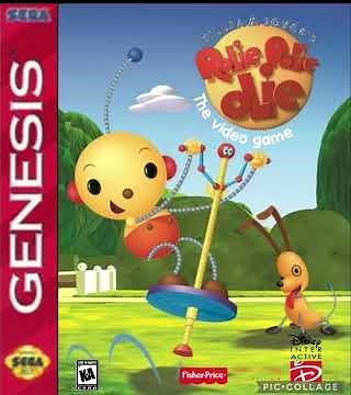 genesis/mega drive Rolie polie olie The video game OST the battle of mutant robots