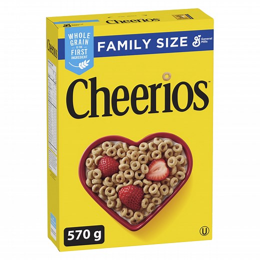 Original Cheerios Breakfast Cereal, Family Size, 570 g - Walmart.ca